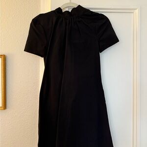 STAUD Black Mini Dress